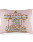 Teddy's Merry Go Cushion Sugary Pink