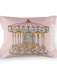 Teddy's Merry Go Cushion Sugary Pink