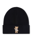Classic Embroidered Beanie Midnight Truffle