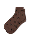 Lil Teddy Crew Sock Cocoa Bean