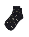 Lil Teddy Crew Sock Midnight Mocha