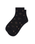 Lil Teddy Crew Sock Midnight Truffle