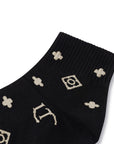 Lil Teddy Crew Sock Midnight Mocha