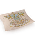Teddy's Merry Go Cushion Vanilla Bean