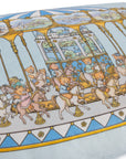 Teddy's Merry Go Cushion Blueberry Biscuit
