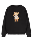 Bigger Teddy Oversized Classic Pullover Black