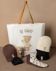 Classic Embroidered Beanie Cocoa Bean