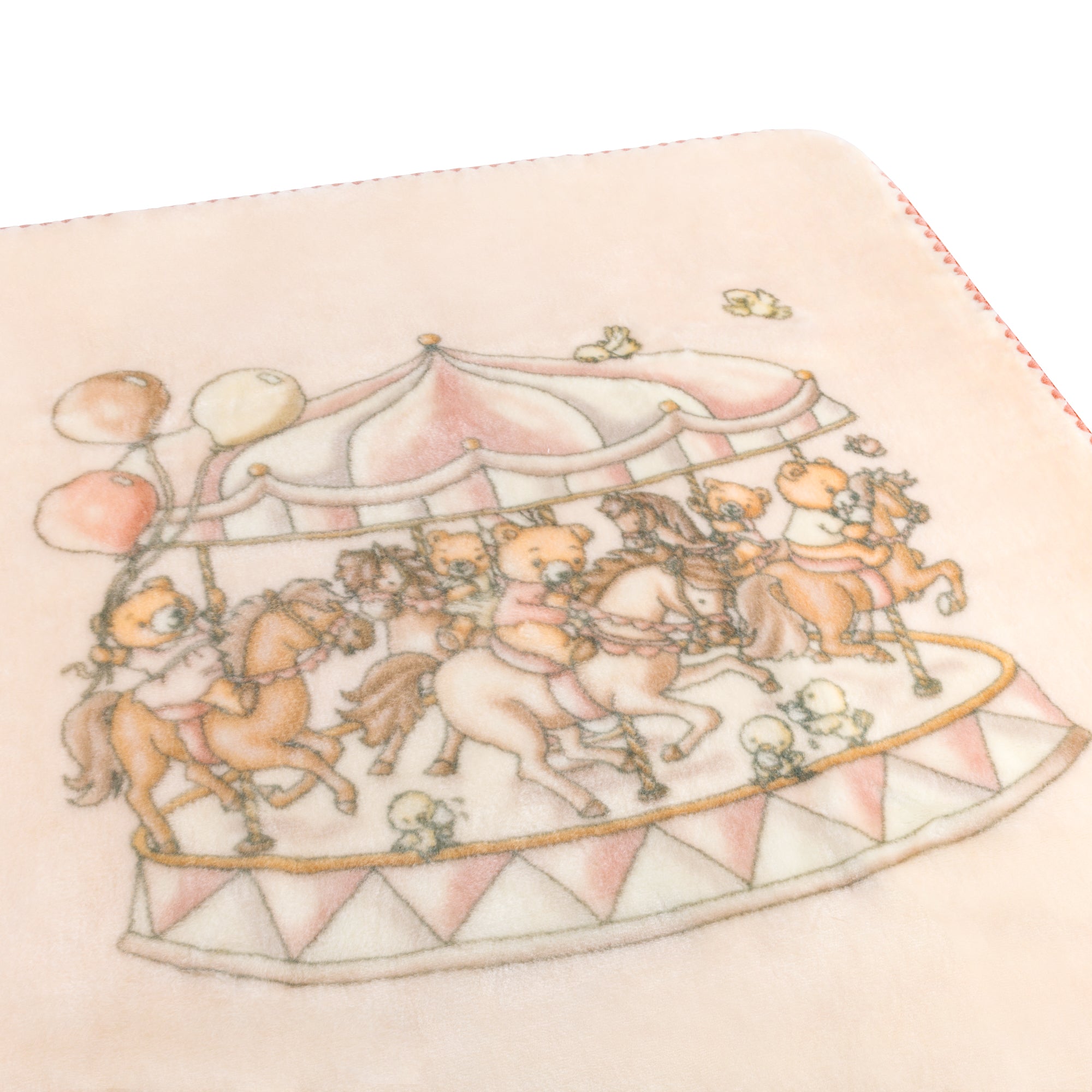 Teddy’s Merry Go Snuggle Sugary Pink
