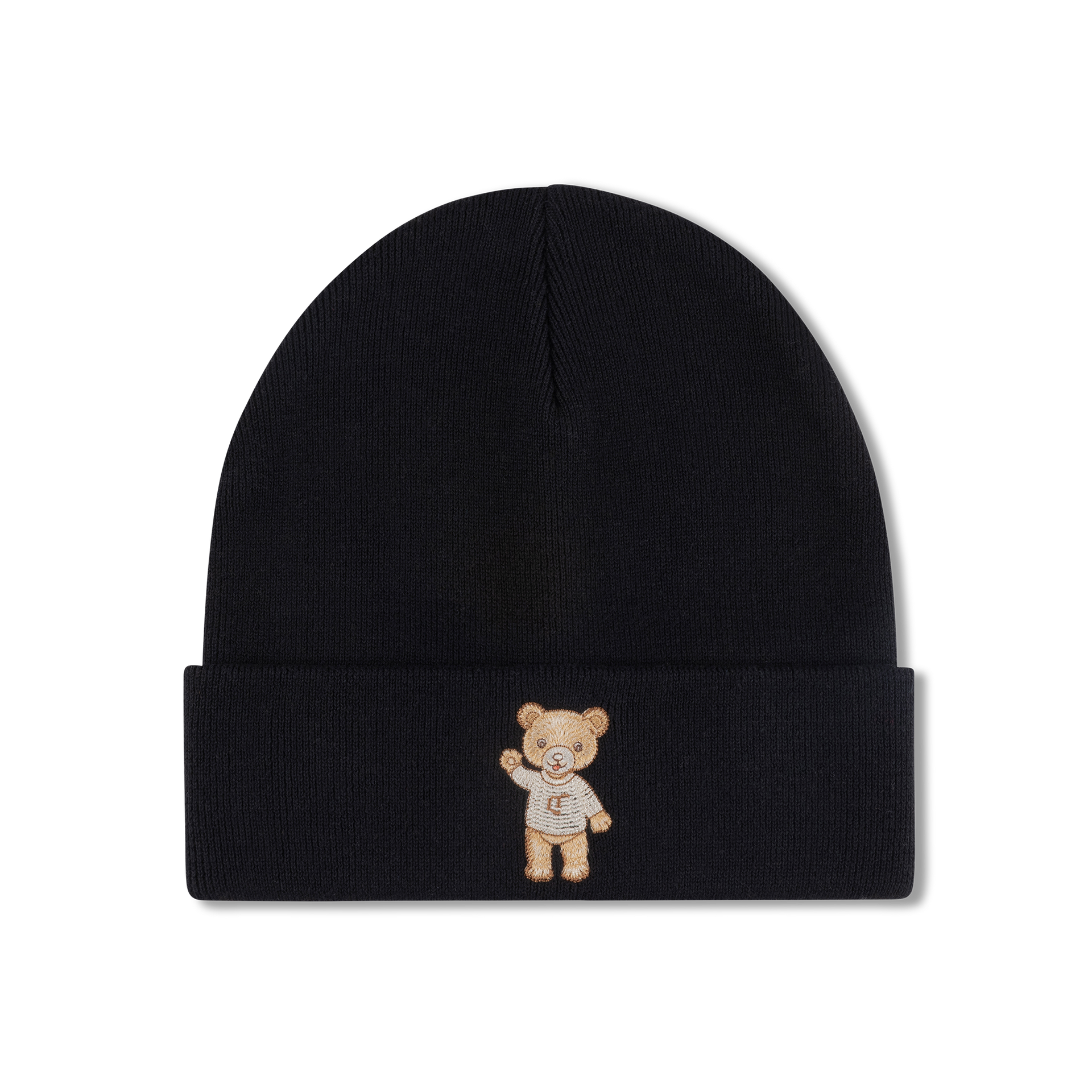 Classic Embroidered Beanie Midnight Truffle | Lil Teddy Classic Embroidered Beanie Midnight Truffle | Lil Teddy