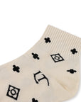 Lil Teddy Crew Sock Vanilla Bean