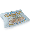 Teddy's Merry Go Cushion Blueberry Biscuit