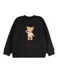 Lil Teddy Oversized Classic Pullover Black