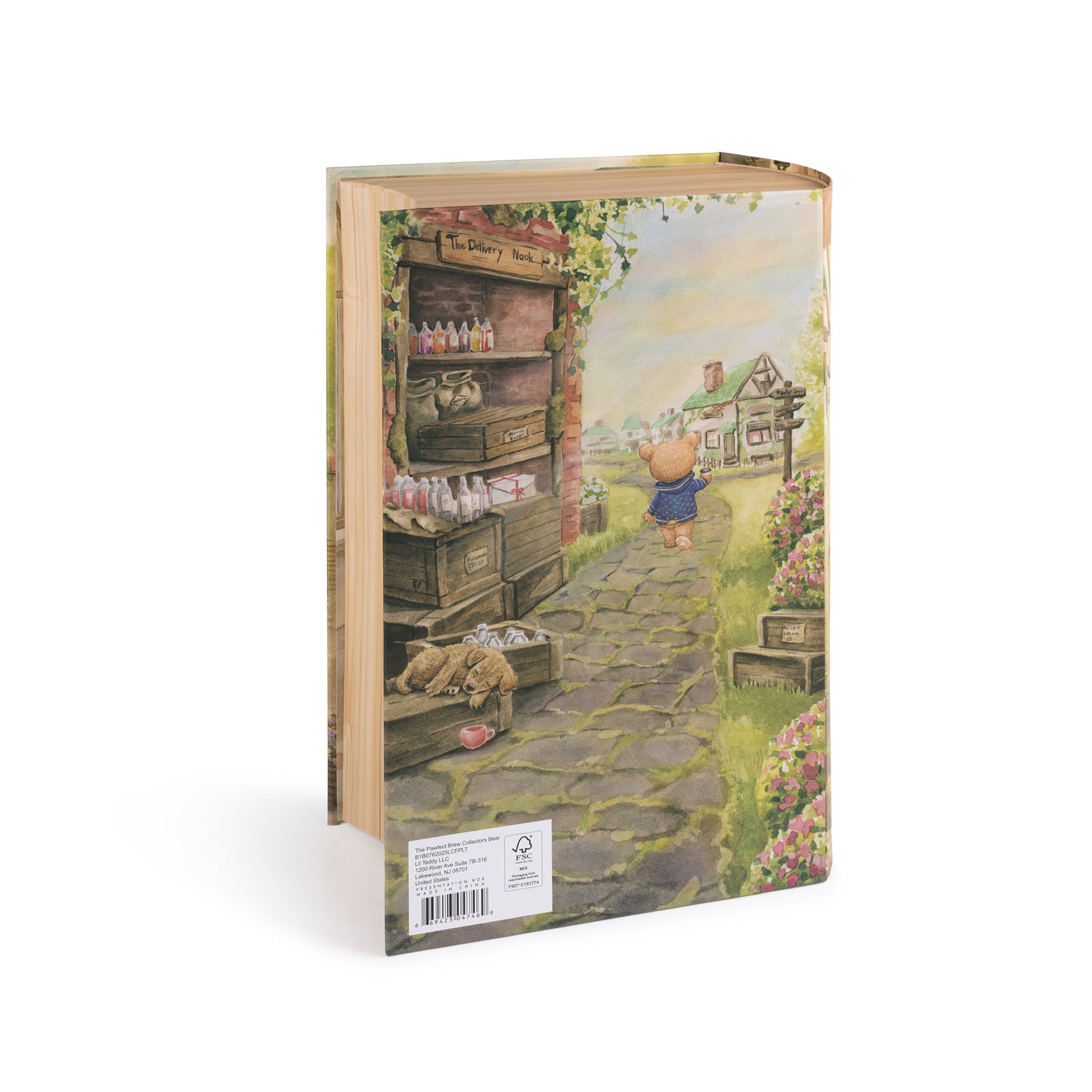 The Pawfect Brew Collector&#39;s Bear – Storybook Edition