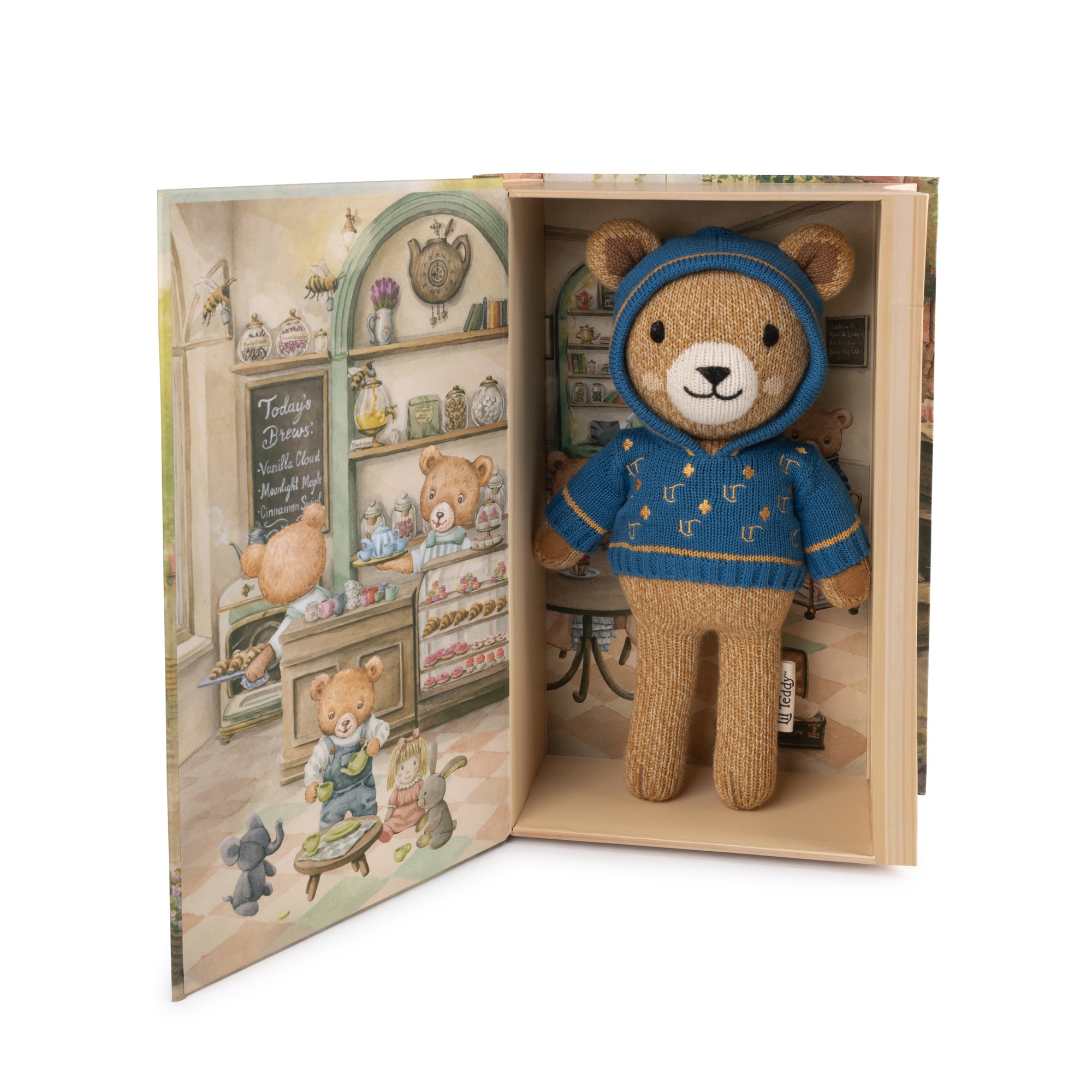 The Pawfect Brew Collector&#39;s Bear – Storybook Edition