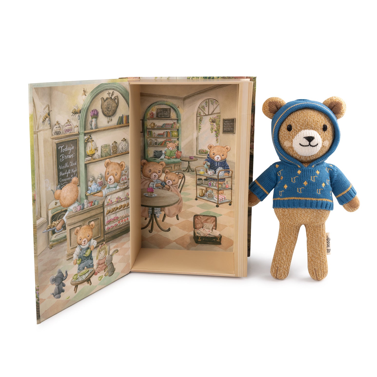 The Pawfect Brew Collector&#39;s Bear – Storybook Edition
