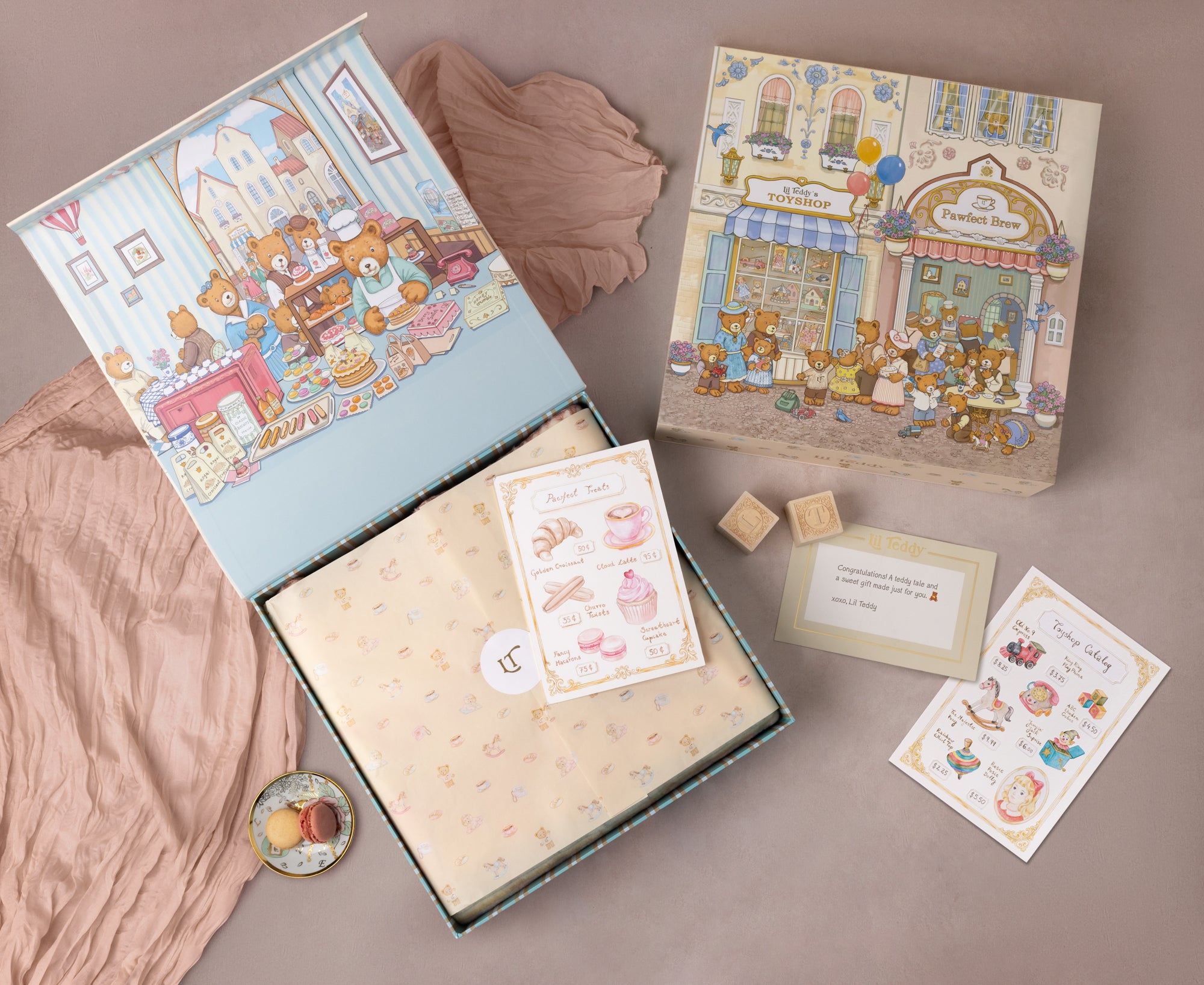 Lil Teddy&#39;s Toyshop Sugary Pink
