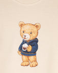 Lil Pawfect Brew Pullover Beige