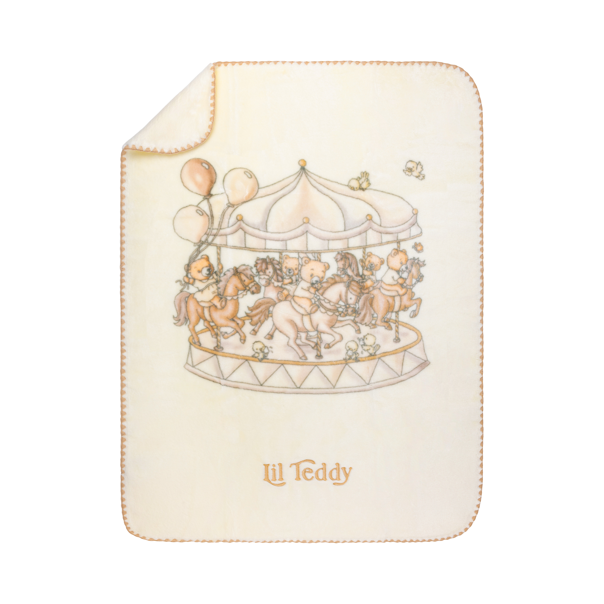 Lil Teddy’s Merry Go Snuggle Vanilla Bean